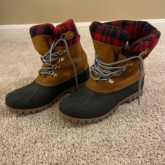 J Crew Duck Boots- Womens Size 7 - Picture 1 of 11